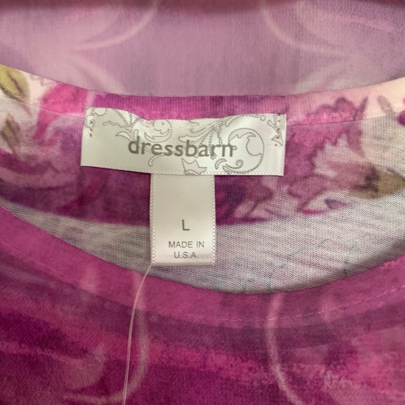 NWT Dressbarn Kimono Blouse Large - Picture 4 of 9